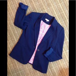Lilly Pulitzer Blue Leighton Blazer. M